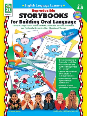 cover image of Reproducible Storybooks for Building Oral Language